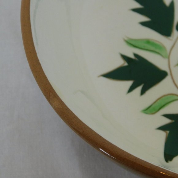 Stangl Pottery Thistle 10" Oval Divided Vegetable Bowl Pink Green Vintage FLAW - Picture 4 of 12
